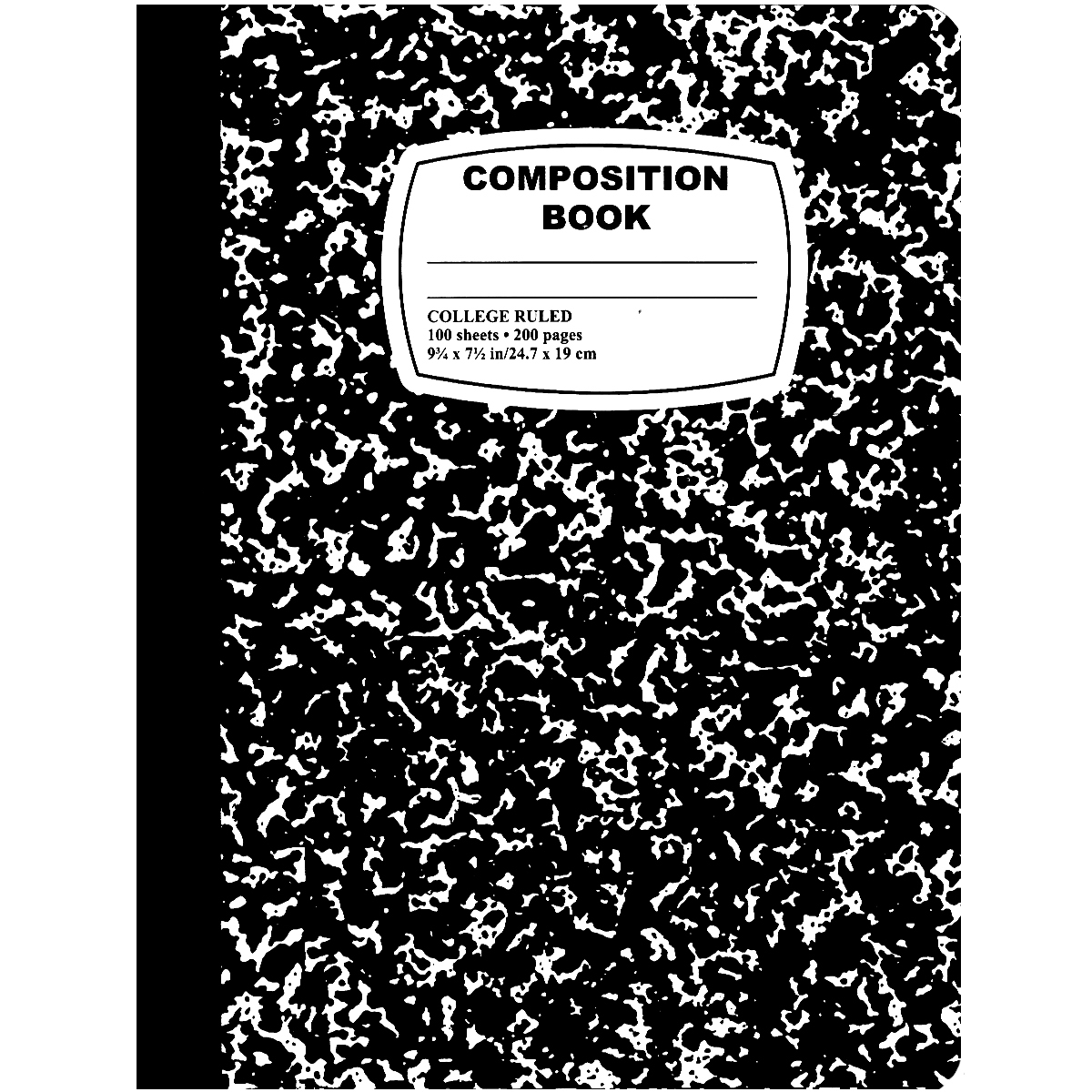 Wholesale E.clips Composition Notebook, College Ruled, 100 S (sku 