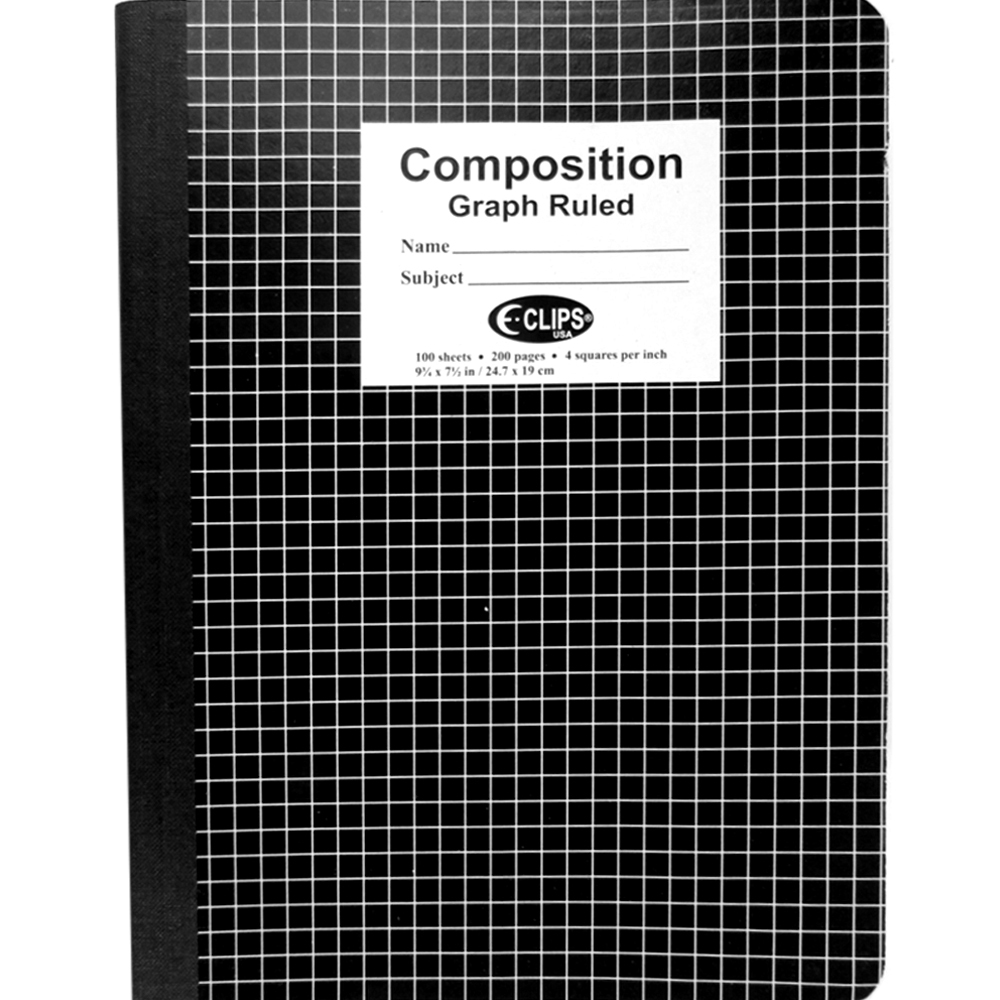 Wholesale Graph Ruled Composition Notebook 100 Sheets SKU 2330548