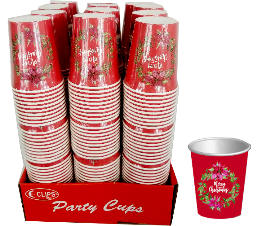 Wholesale Christmas Paper Cups(48x.18)