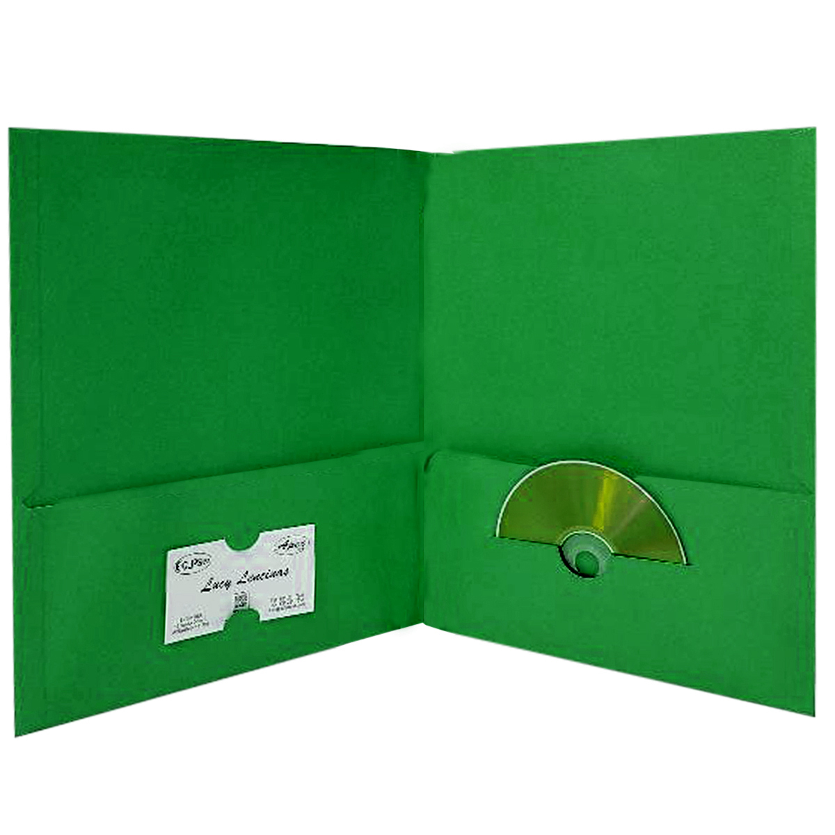 Wholesale Tops Premium 2 Pocket Folders, Hunter Green (SKU 2356968) DollarDays