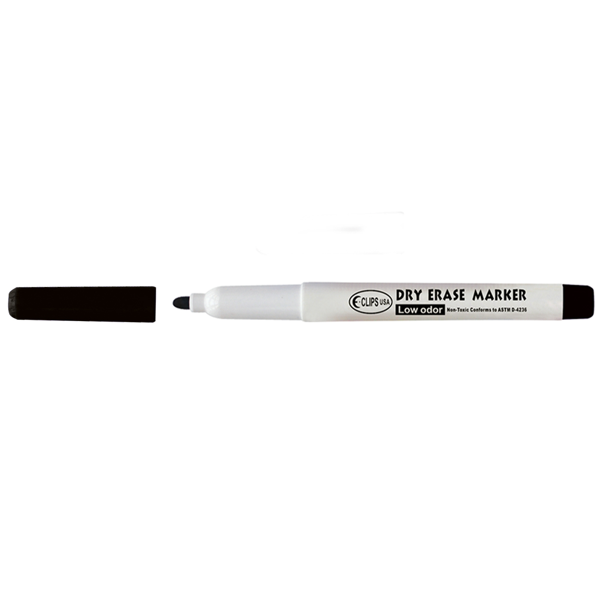 Bulk Dry Erase Markers Black, Low Odor Ink, Fine Tip DollarDays