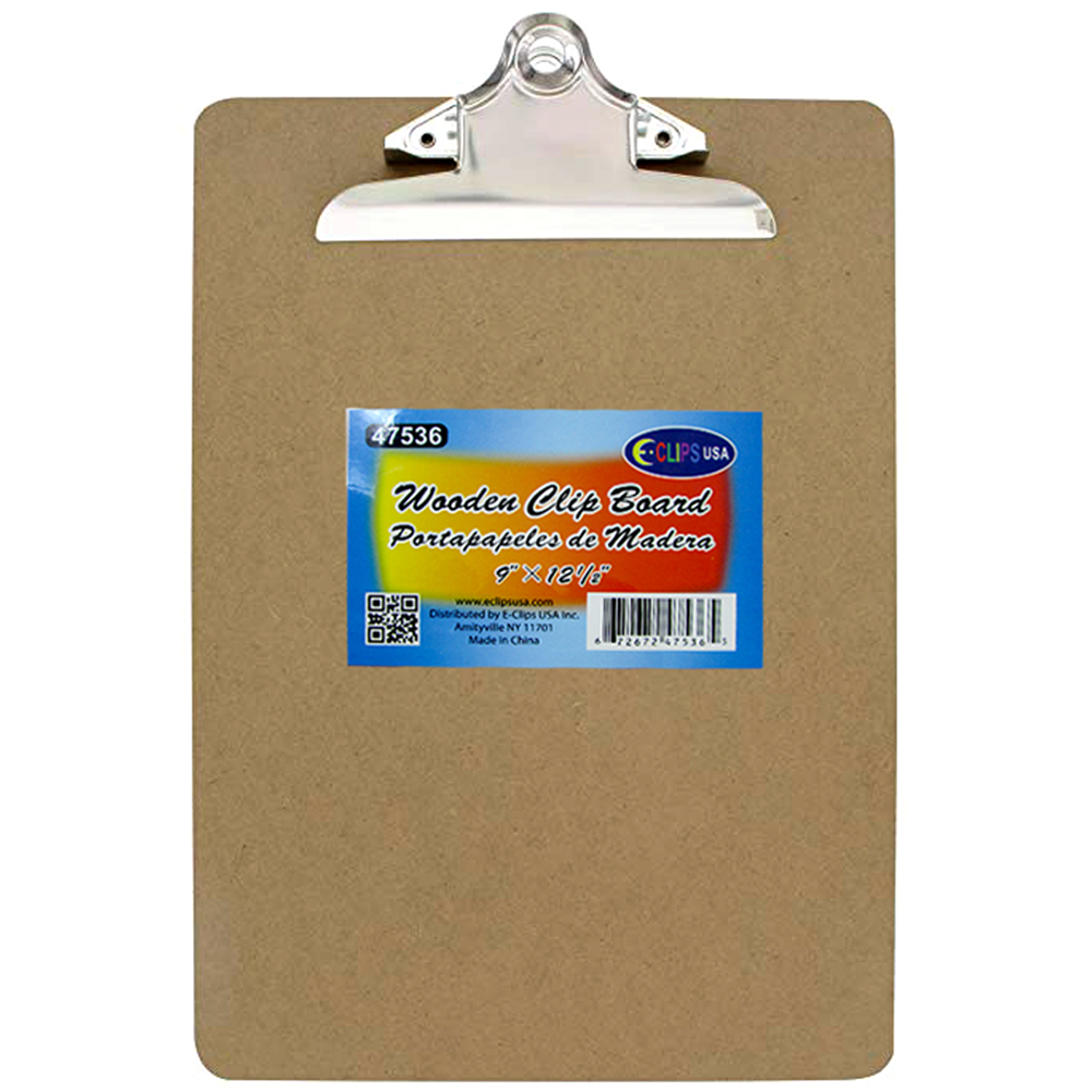Wholesale Clipboards Letter Size, Clip, 12.5" x 9" DollarDays