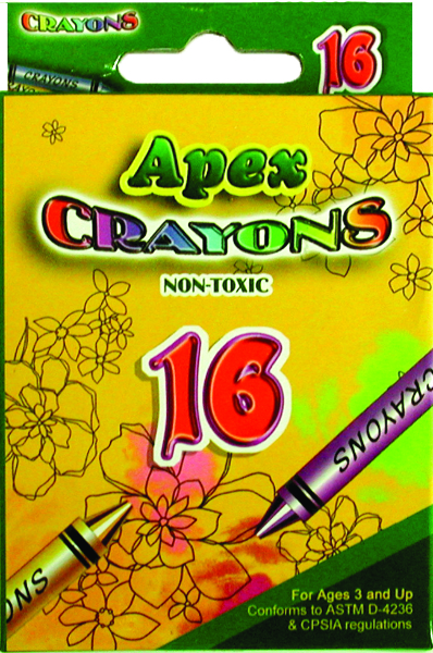 Wholesale Crayons - 16 Count(48xalt=