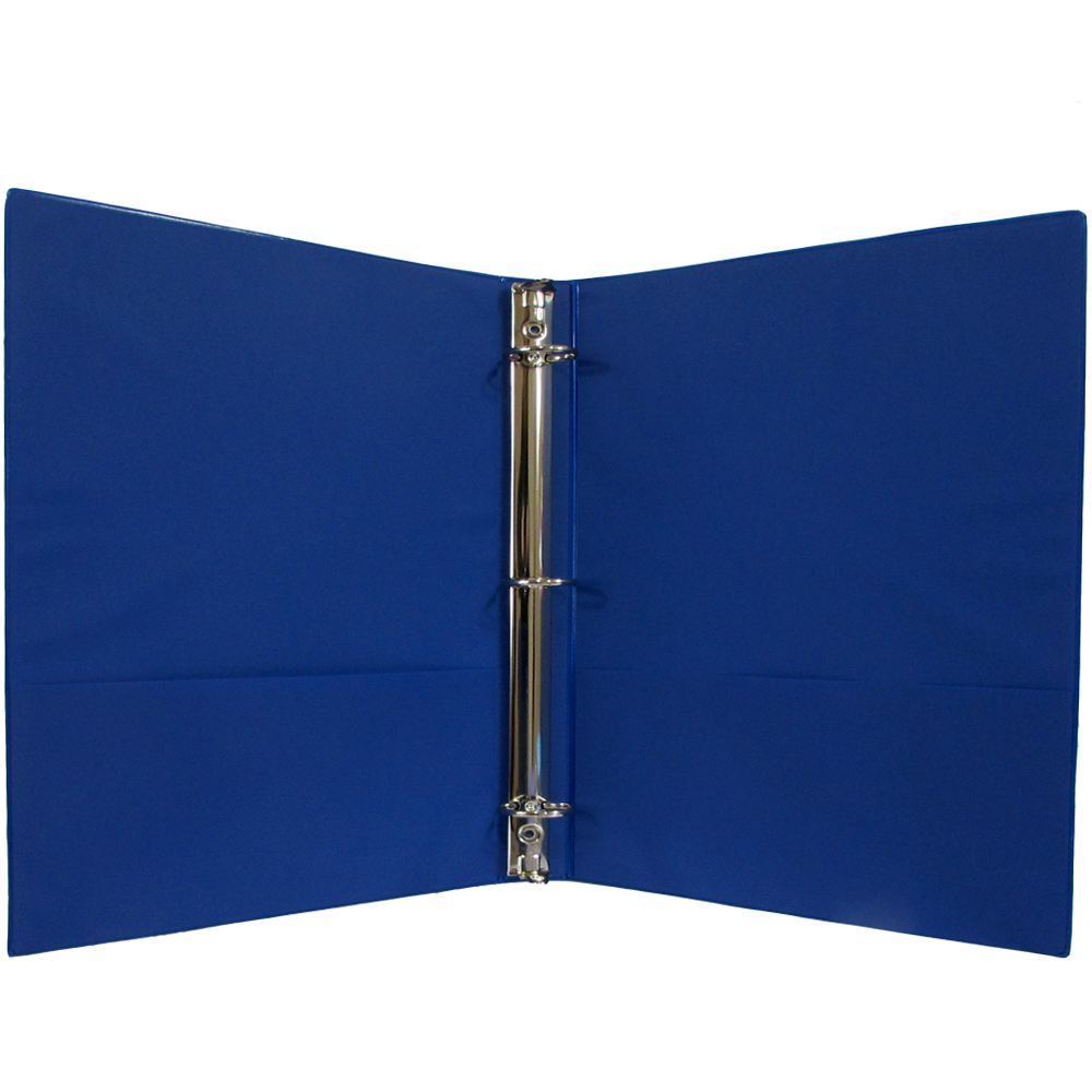 Wholesale 1" Hard Cover (PVC Free) 3Ring Binder Navy (SKU 1981543
