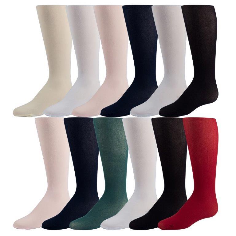 Wholesale Women's Footless Tights in Assorted Colors - DollarDays