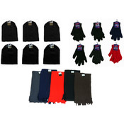 Winter Hats, Gloves and Scarves