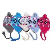 Kids Winter Scandinavian Ear Flap Hats