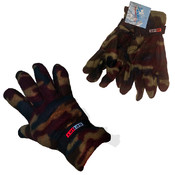 Men's Camouflage Fleece Gloves