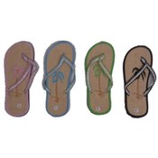 Women's Bamboo Palm Flip Flops