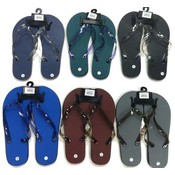 Men's Solid Colored Flip Flops