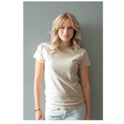 Anvil Ladies Cut T-Shirt, White or Natural(Pack of 72)