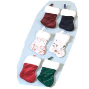 2 Pack 7" Superplush Christmas Stockings