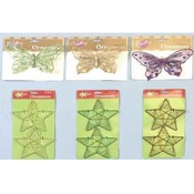 5' Fancy Butterfly Ornaments Butterflies Wholesale Bulk
