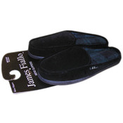 Men's Slippers with Plaid Lining
