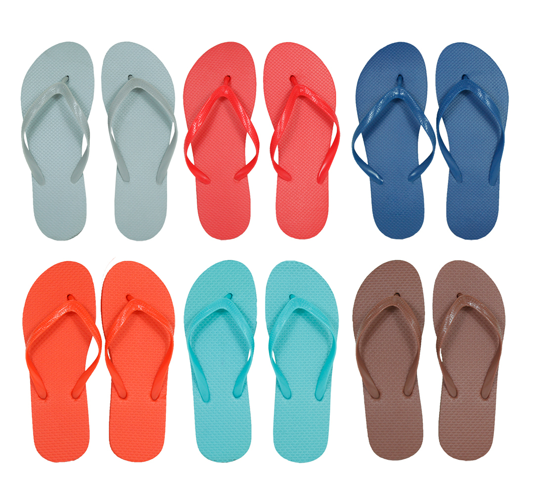 flip flops different colours