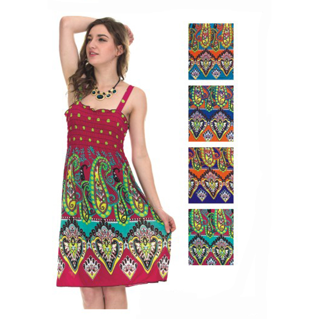 Wholesale Women's Sundresses Paisley Prints DollarDays