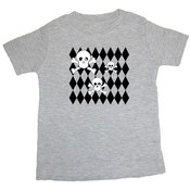Argyle &amp; Skulls Short Sleeve Toddler T-Shirts