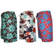 Men's Floral Print Board Shorts - Sizes 30-36