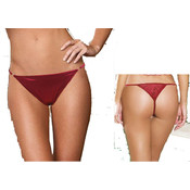 Ladies T-Back G-String Thong with Rings