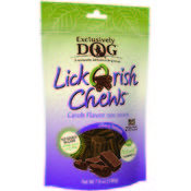 LICK-O-RISH CHEWS - CAROB FLAVOR
