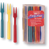 Assorted Color Cocktail Fork