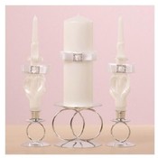 Crystal Elegance Taper Candles