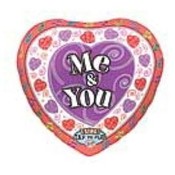 28" Me &amp; You Singing Mylar Balloon