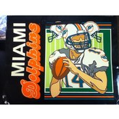 13" Tote Gift Bag Miami Dolphins