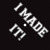 "I Made It!" Grad Cap Cover