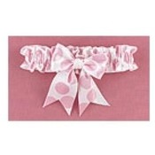 Pink Polka Dot Garter