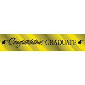 Graduation Banner - Gold
