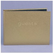 Guest Book - gold