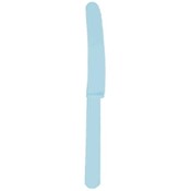 Heavy Weight Plastic Knives - Pastel Blue