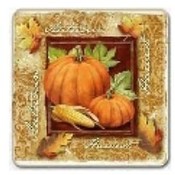 Autumn Pumpkins Coasters
