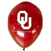 University of Oklahoma OU Latex Balloons