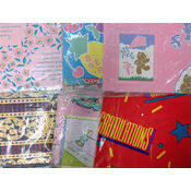 Flat Gift Wrapping Paper Assortment