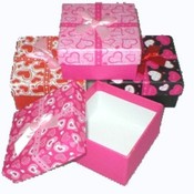 Jewelry Gift Boxes- Heart Designs Wholesale Bulk