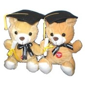 8" Graduation Bears with Music
