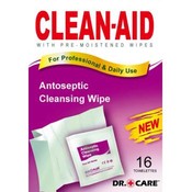 Clean-Aid - 16 Count Antiseptic Wipes