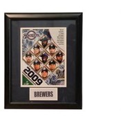 2009 Milwaukee Brewers 11x14 Deluxe Frame