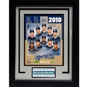 2010 Milwaukee Brewers 11x14 Deluxe Frame