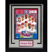 2010 Philadelphia Phillies 11x14 Deluxe Frame
