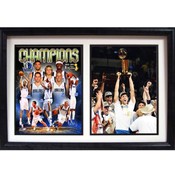 2011 NBA Champion Dallas Mavericks Double Frame
