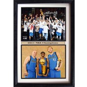 2011 NBA Champs Dallas Mavs Celebration Frame