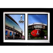 2011 Super Bowl XLV 12X18 Double Photo Frame