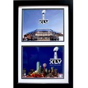2010 Super Bowl XLV Texas 12X18 Double Photo Print