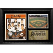 San Francisco Giants 2012 12x18 Photo Stat Frame