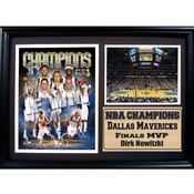 2011 NBA Champion Dallas Mavericks Stat Plaque