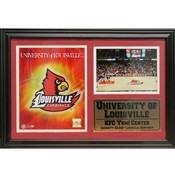 University of Louisville 12x18 Deluxe Stat Frame