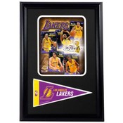 Los Angeles Lakers 12x18 Finals Pennant frame